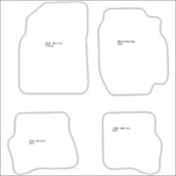 Nissan Almera Mk2 Car Mats